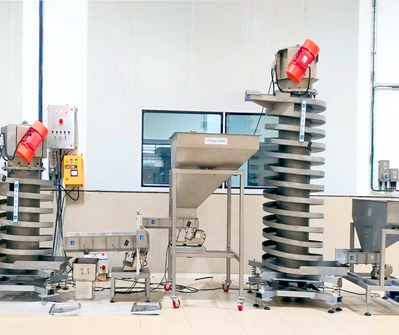 Vibratory spiral elevator system manufacturer in netherlands