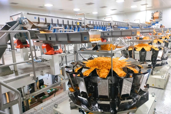 Vibratory-Distribution-System-Manufacturer-for-snacks-namkeen-and-packaging_shrivibracion